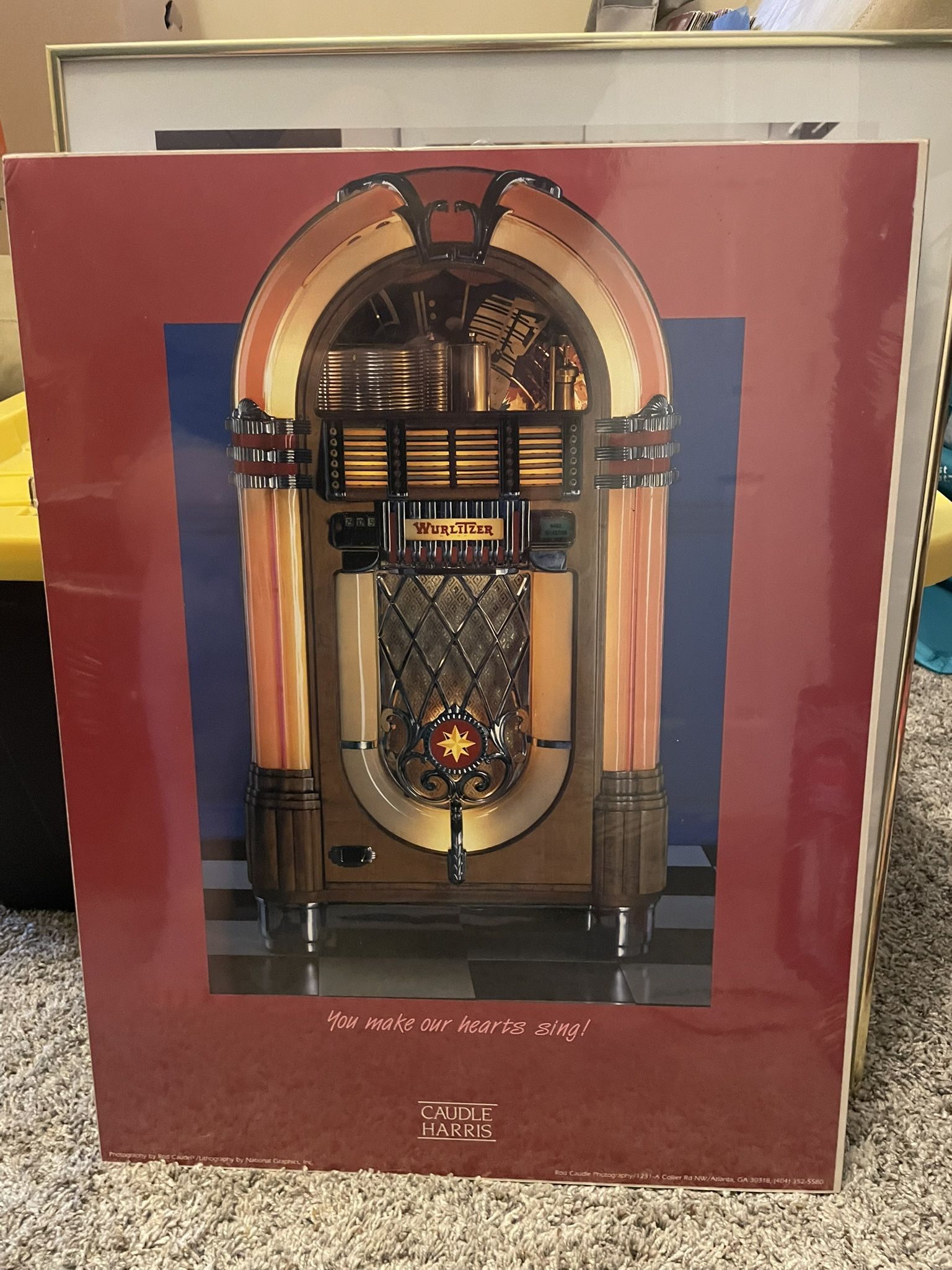 Jukebox Art Pieces - Decor 