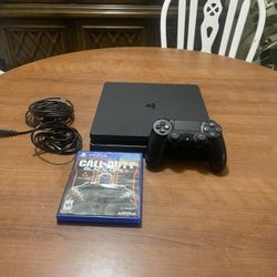 PS4 Slim 500GB – Comes with COD Black Ops 3 
