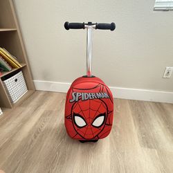 Kids Spider-Man Scooter Luggage
