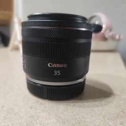 Canon RF35mm F1.8 is Macro STM lens 