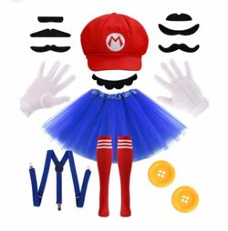Súper Mario women’s cosplay costume