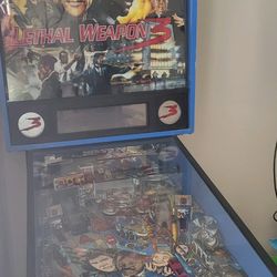 Vintage Lethal Weapon 3 Pinball Machine 