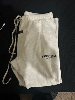 ESSENTIALS Fear of God Light Grey Sweatpants