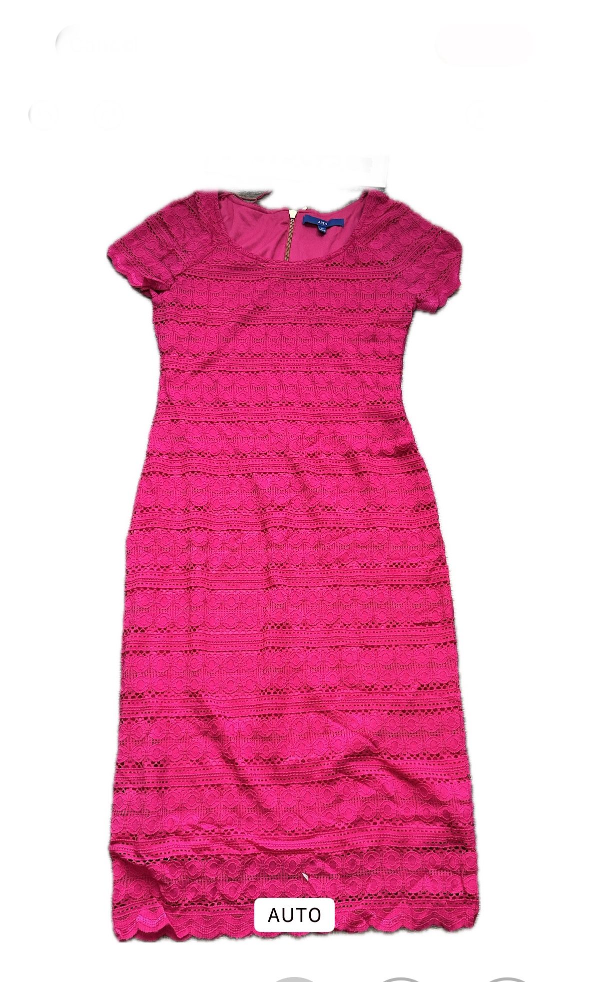 💖Pink lace dress