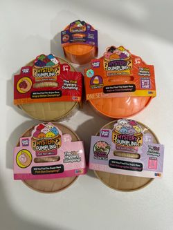 Lot of 5 🔥Mystery Dumpling new edition