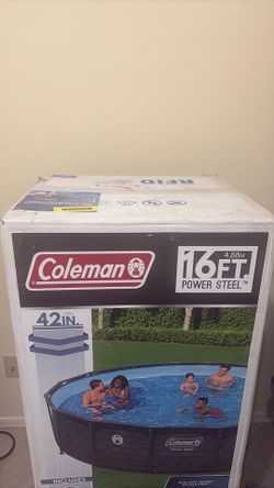 Coleman 16 feet swimming pool