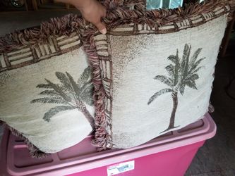 4 Palm Tree Pillows 