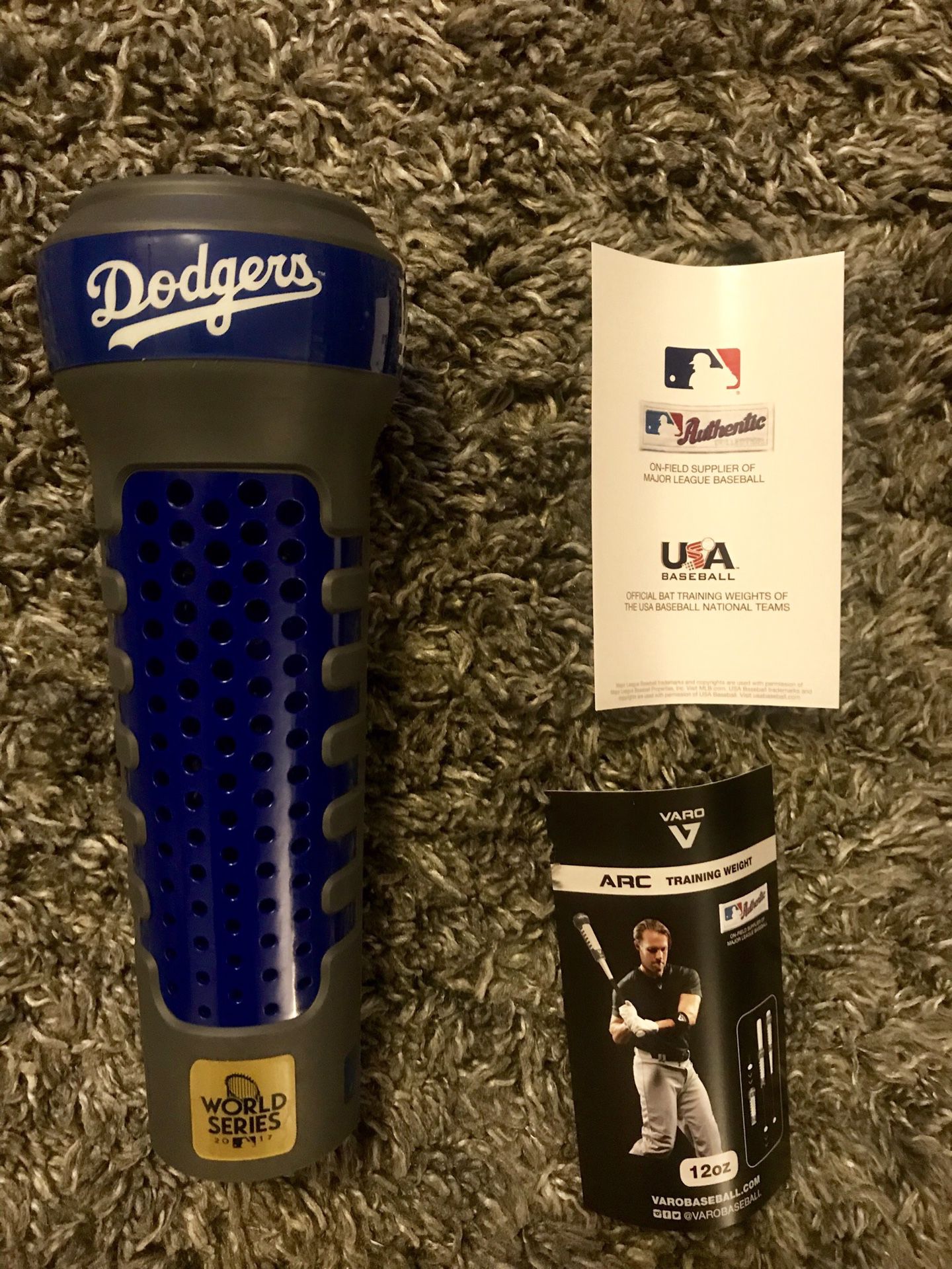 NEW DODGERS varo baseball bat weight -limited edition - World Series