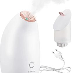 Facial Steamer, s-caring Face Sauna Nano Water Spray Warm Mist Face Steamer Face Home Sauna Spa Face Humidifier Facial Nano Sprayer