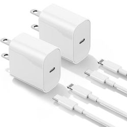 NEW❗️20 W PD Lightning-C Cable & Wall Adapter 