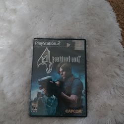 Resident Evil 4 Ps2