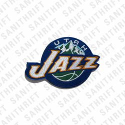 NBA Team Patch Utah Jazz Embroidered Iron On Patch