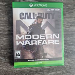 CALL OF DUTY

MODERN WARFARE - XBOX ONE