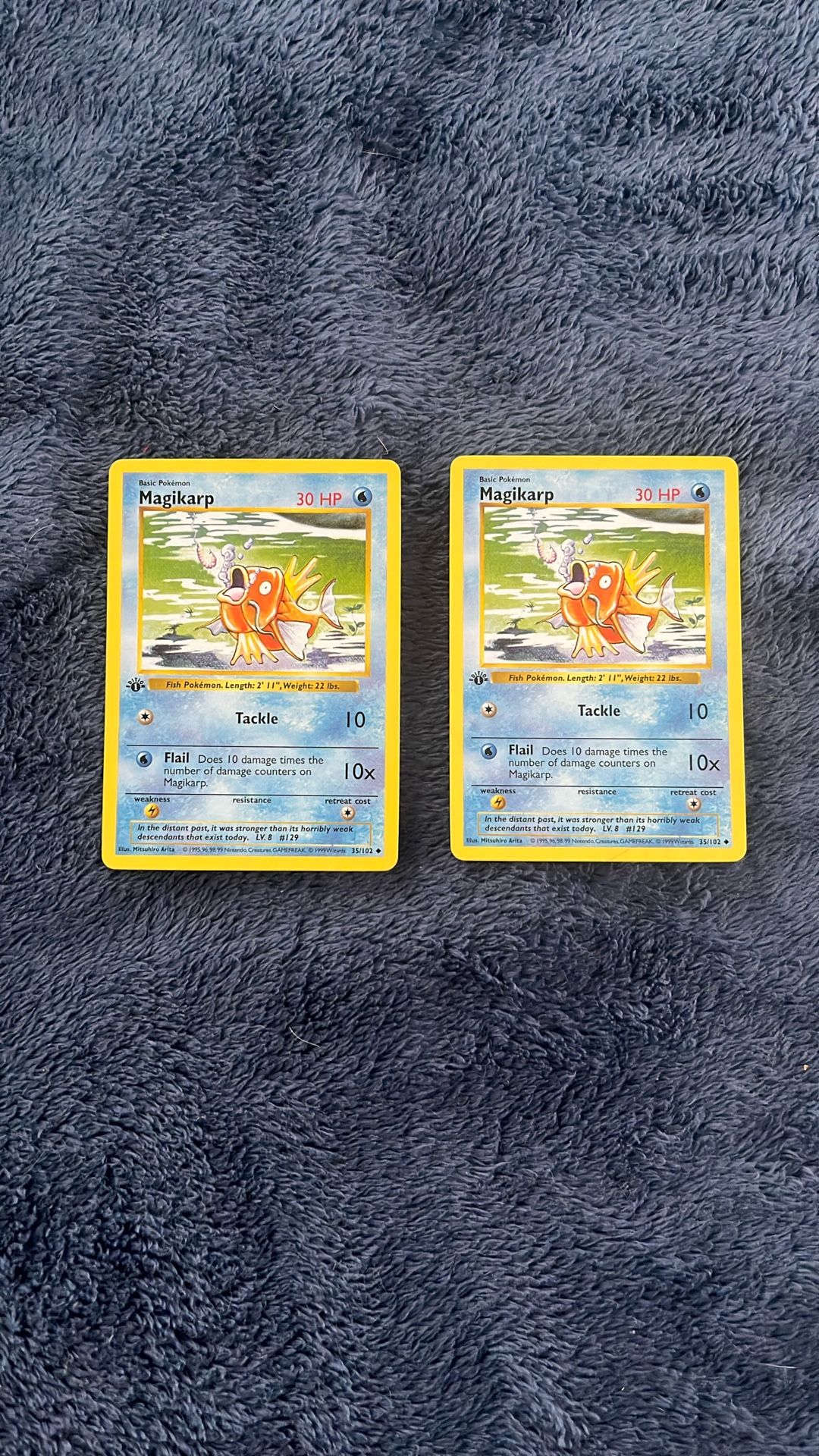 MAGIKARP SHADOWLESS 1st Edition
