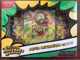 Pokémon Mega Meganium Ex Box