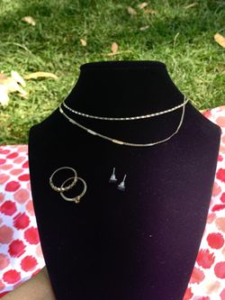 Silver and gold set