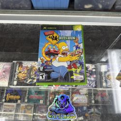 The Simpsons Hit & Run Xbox $50 Gamehogs 11am-7pm