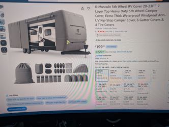 RV cover 20 to 23ft