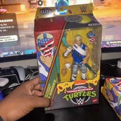 Cody Rhodes /Casey Jones Mattel WWE X TMNT ELITE COLLECTION Action Figure New
