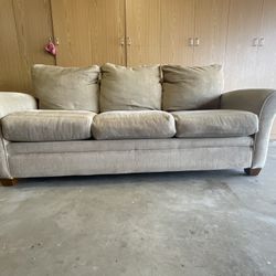 couch / sofa - animal friendly home, couch good structurally, has been cleaned and has a lot of life left