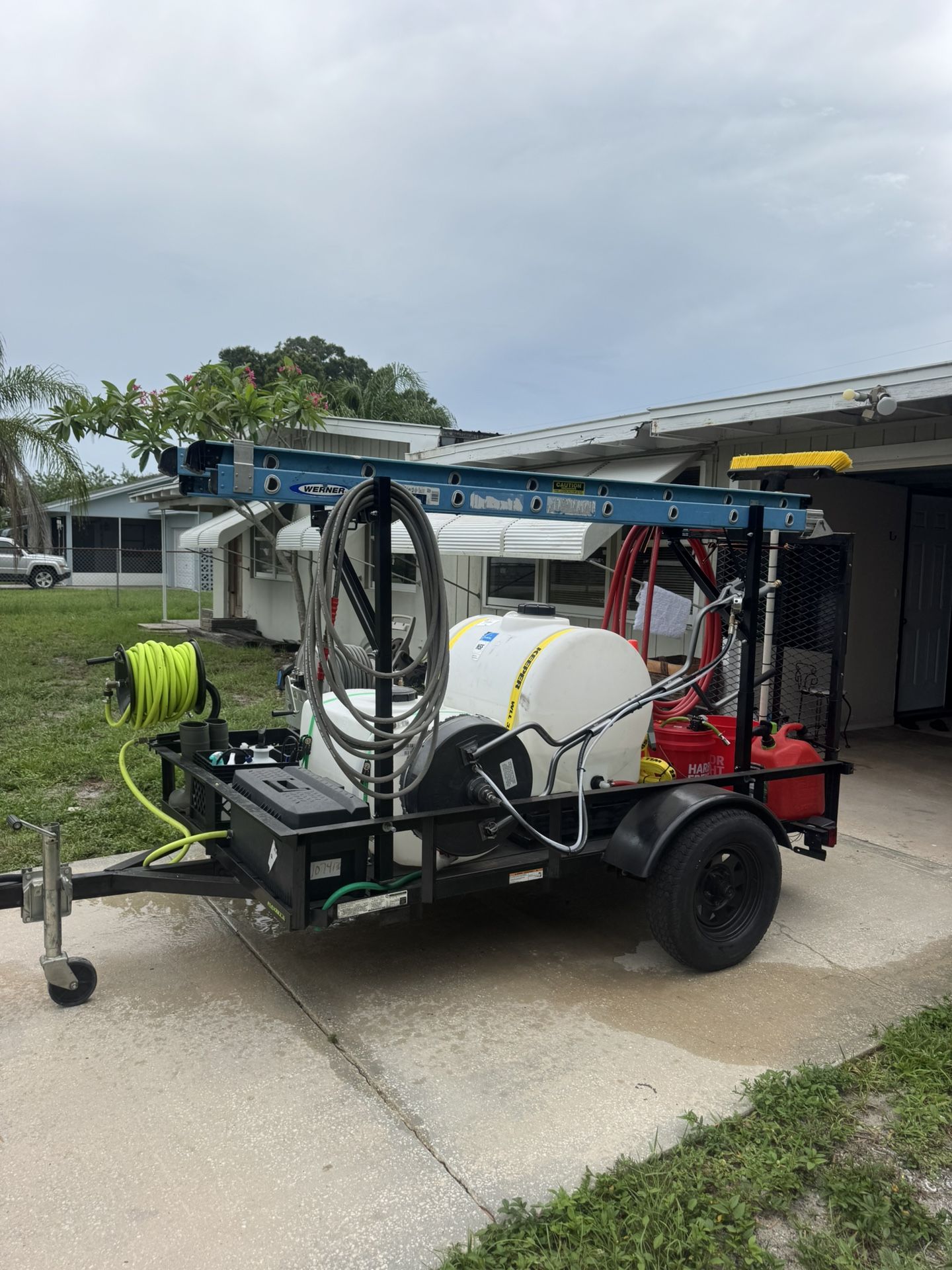 Pressure Washing Rig