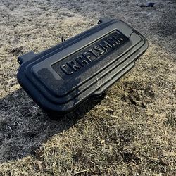 Craftsman tool box for lawn mower