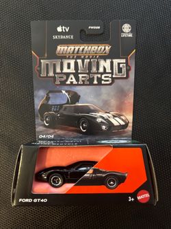Matchbox Moving Parts Matchbox The Movie Ford GT40 Black Diecast 1:64 Unopened
