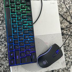 XBOX ONE S / 60% gaming rgb keyboard / rgb gaming mouse