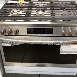 New FRIGIDAIRE 36” Dual-Fuel Range W/ Air Fry 
