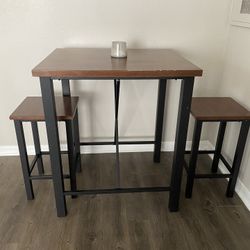 Small Table with Stools