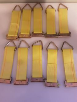10 pack 2 inch x 7 inch control E track rope tie offs (38)