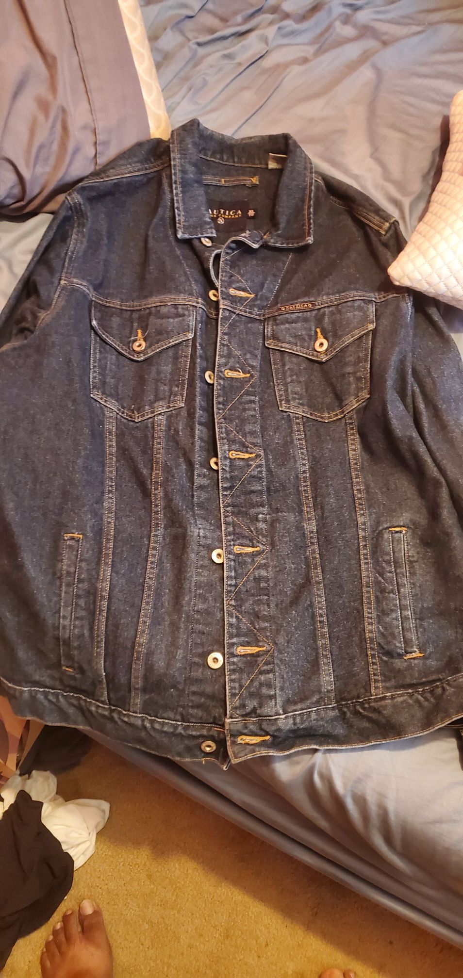 Nautica denim Jean jacket XL