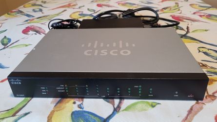 Cisco RV260P-K9-NA 8-Port GbE LAN 1 GbE (SFP or RJ45) WAN VPN Router 60W PoE