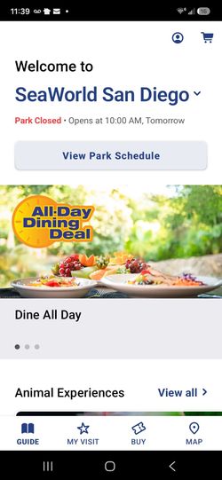 Seaworld tickets