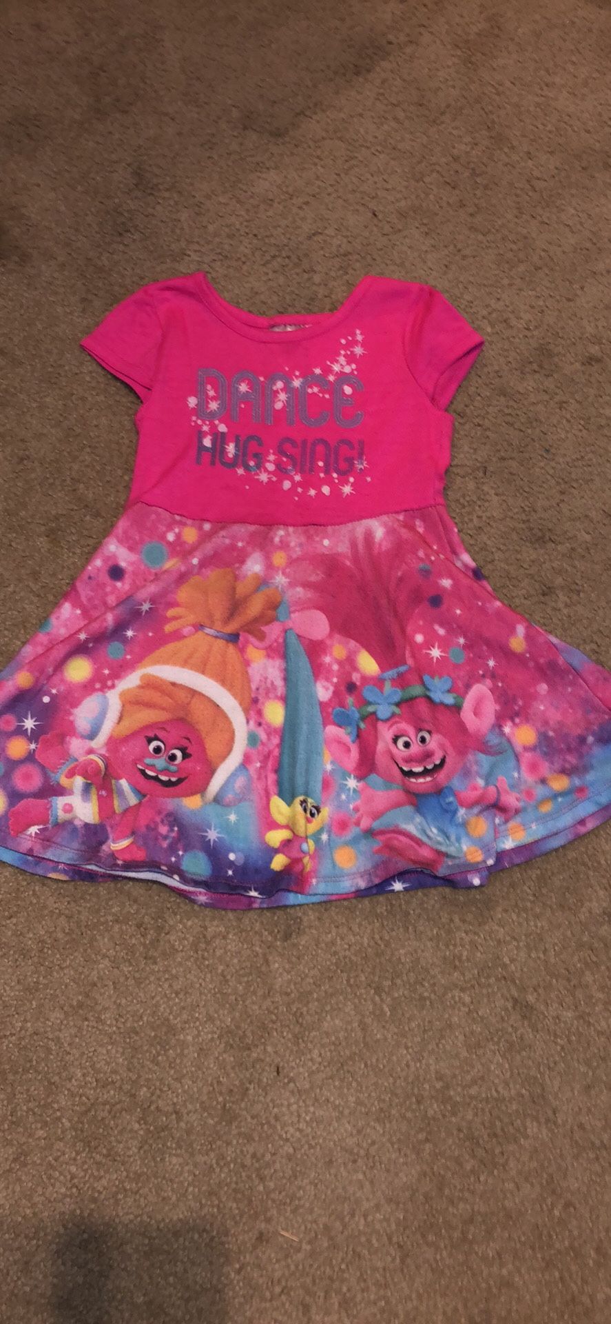 Size 3T Trolls dress