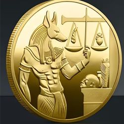 Brand New! Egyptian God Annubis coin