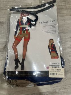Fire fighter Halloween Costume romper