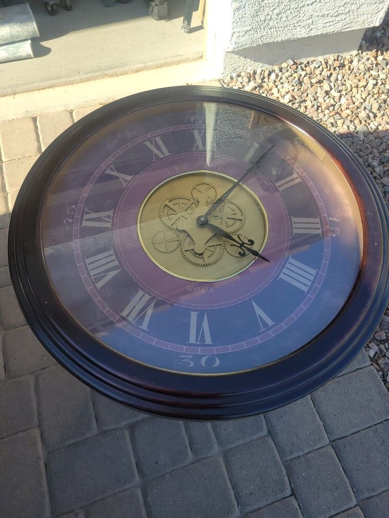 Beautiful Clock End Table