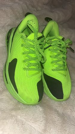 Neon Green Low-Top Sneakers