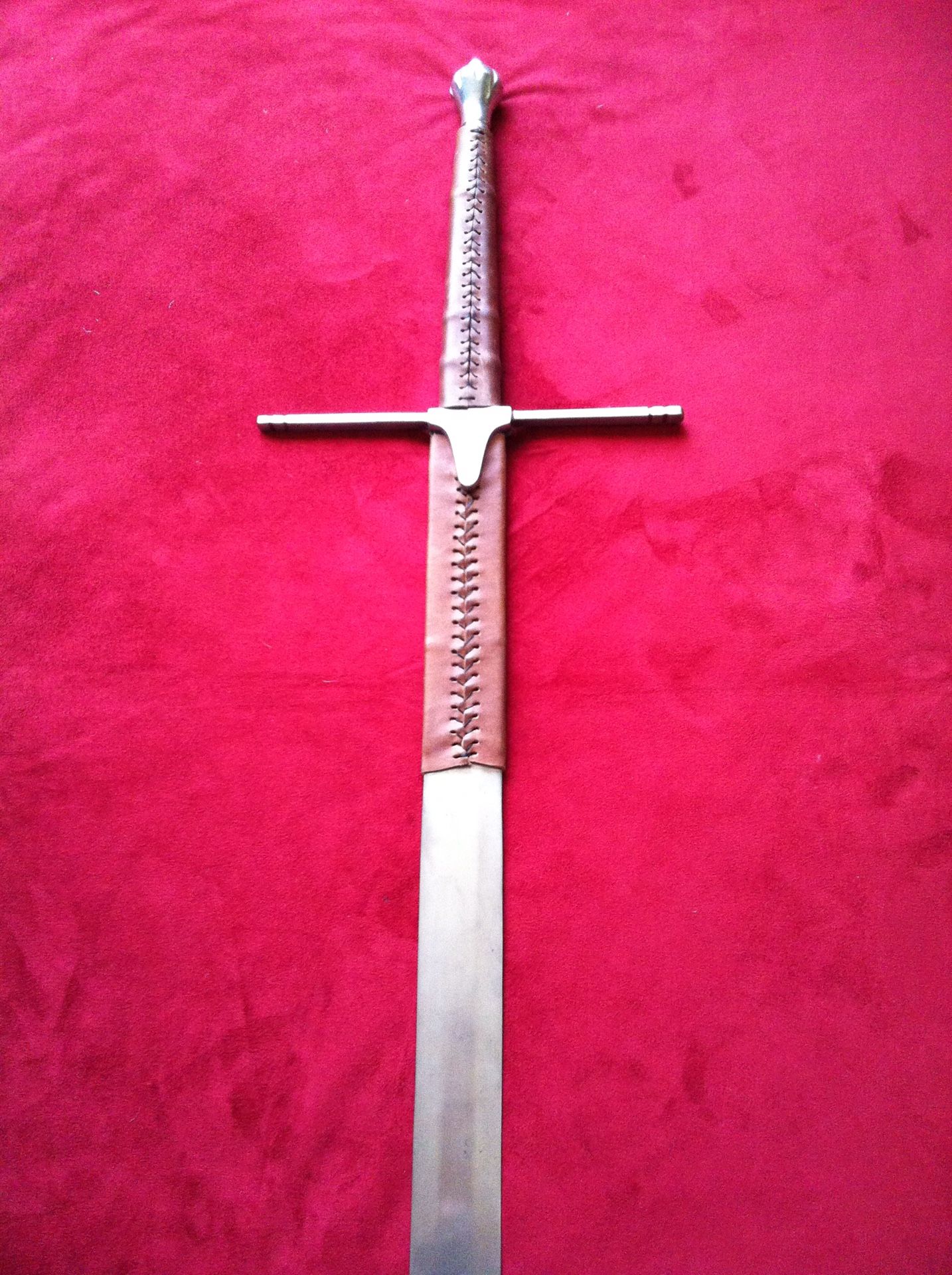 Claymore Sword and Custom Leather Baldric