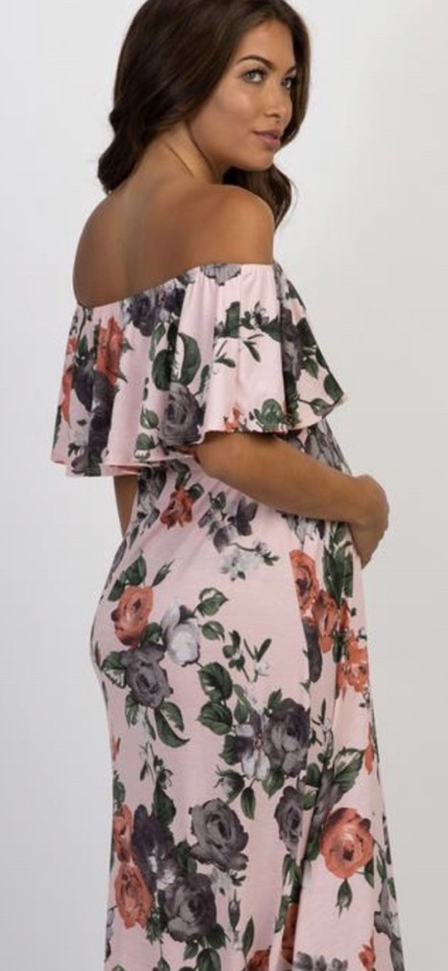 Pink Blush Maternity Dress Size Large