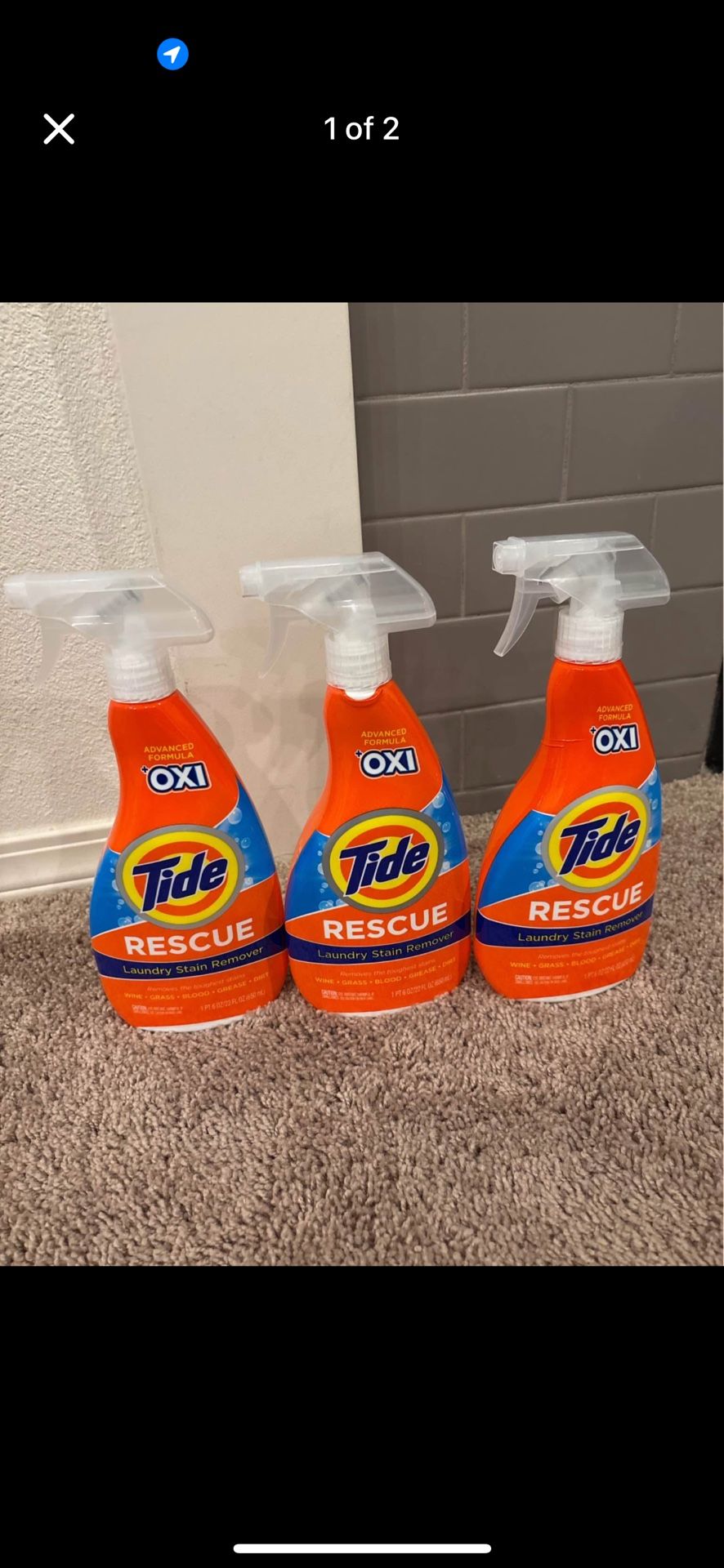 Tide Rescue Laundry Stain Remover