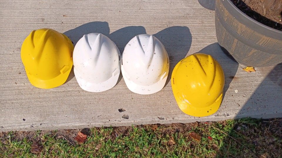 Hardhats $8 Each