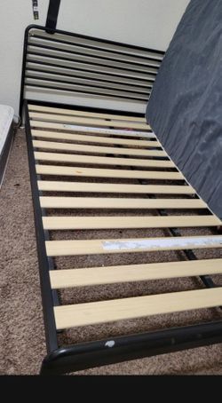 Full size metal bed frame