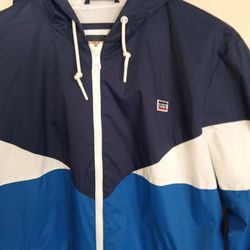 Retro  Levi Windbreaker Size 1X. Rare