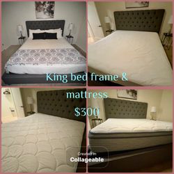 King Bed And Mattress 