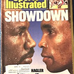 Sports Illustrated March 30, 1987 Showdown Hagler Versus Leonard