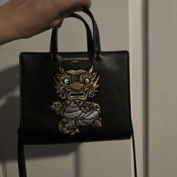 karl small black crossbody