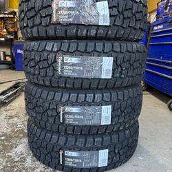 (4) - LT265/75/16 Crossmax AT-1 Tires