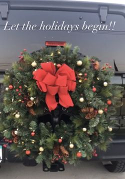 Jeep Christmas Car Crown